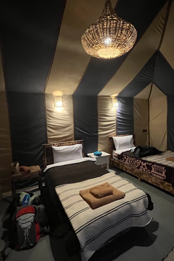 Bivouac desert